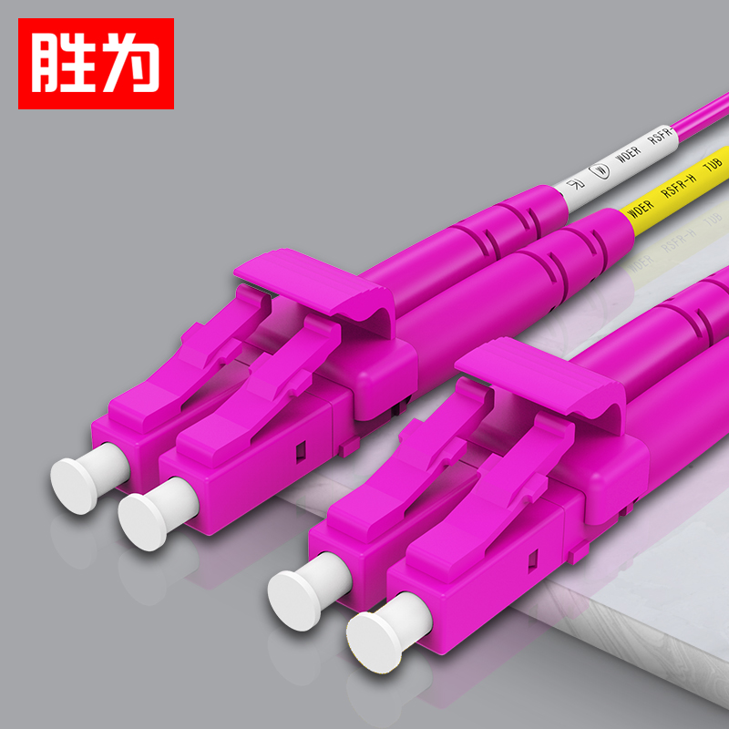 胜为FLLO-2030工程电信级万兆光纤跳线 LC-LC 网线多模双芯OM4 网络收发器尾纤光纤连接线